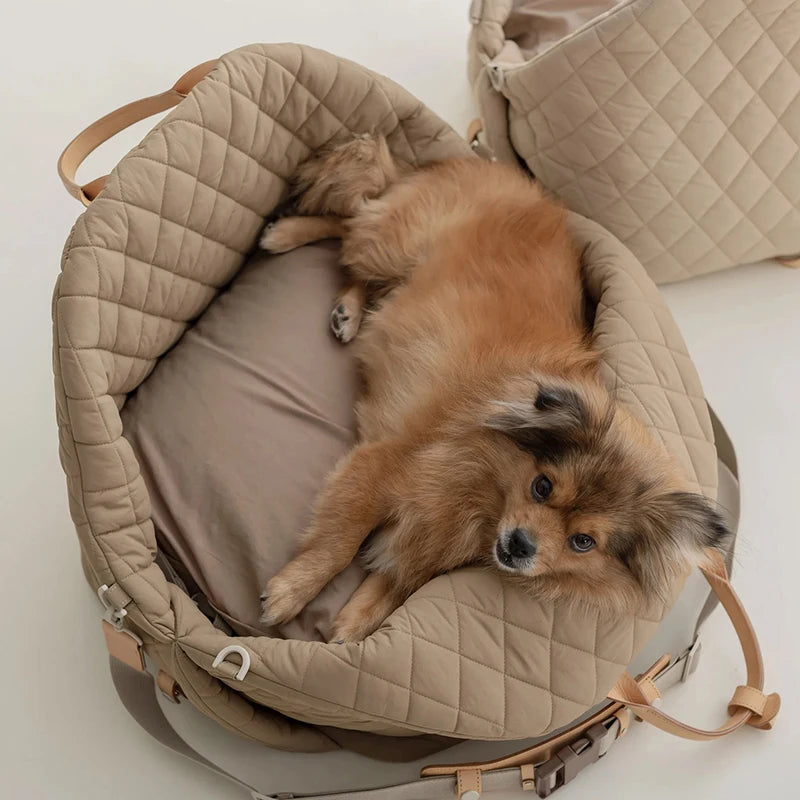 DoggoLuxe - Premium Luxury On-The-Go Dog Carrier