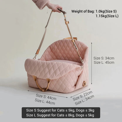 DoggoLuxe - Premium Luxury On-The-Go Dog Carrier