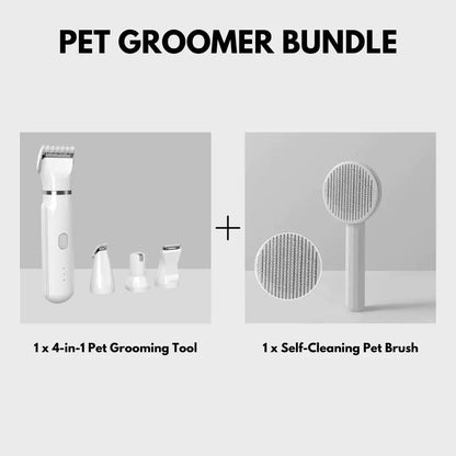 PetTrim - 4 In 1 Cordless Electric Hair Clipper